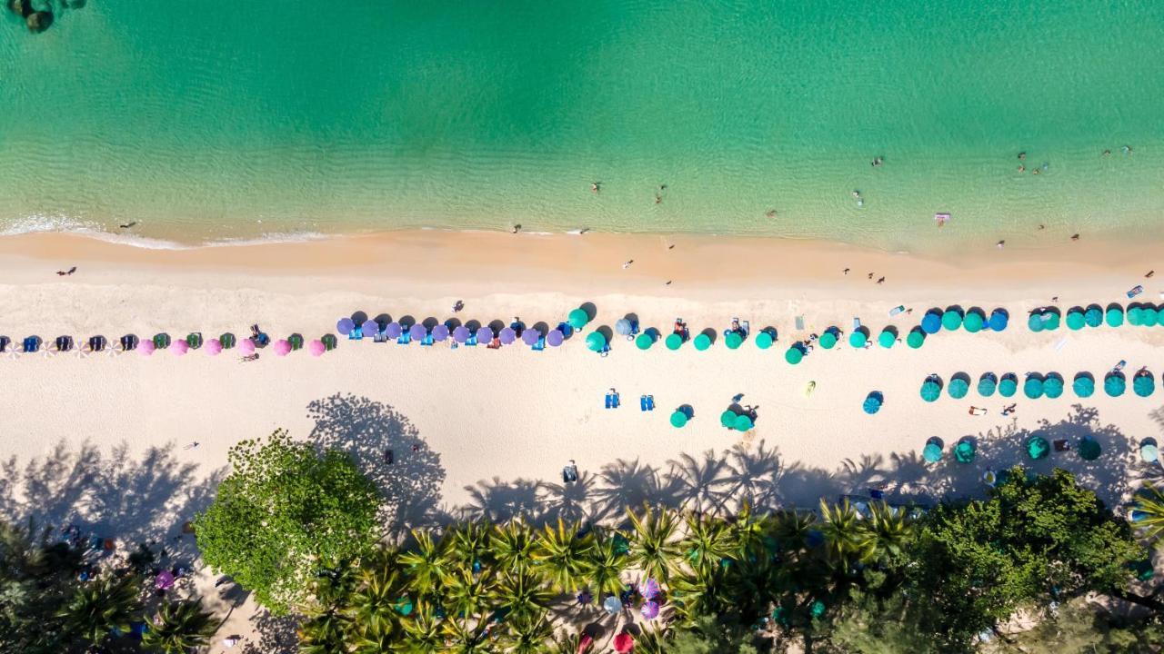 Outrigger Surin Beach Resort - Sha Extra Plus Εξωτερικό φωτογραφία Aerial view of the beach